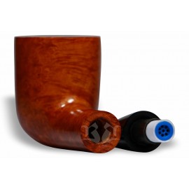 Cachimbo Bertoldi Maestro Briar Âmbar Reto Peça Única